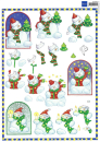 3D-Bogen - Marianne Design - Schneemann