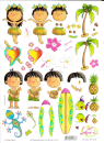 3D Etappen-Bogen - Safuri - Hawaiifeeling