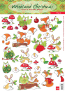3D-Bogen Woodland Christmas - Eline's Advent Sheets Nr. 2
