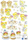 3D Bogen Beary Sweet - Geburtstag