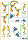 Cardtopper - Marianne Design IT554 - Birds of Paradise 1