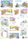 3D-Bogen/Cardtopper - IT558 - Winterdorf 1