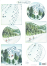 Cardtopper/Schneidbogen - IT600 - Wintersport