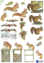 3D Bogen - Marianne Design - Eichhörnchen