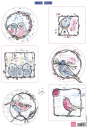 Cardtopper - Marianne Design MM1602 - Tiny's Vögel 2