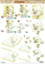 3D-Bogen - Studiolight STSL431 - Baby und Babybär