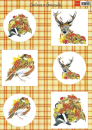 Cardtopper/Schneidbogen - Marianne Design VK9545 - Herbsttiere 1