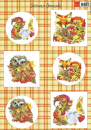 Cardtopper/Schneidbogen - Marianne Design VK9546 - Herbsttiere 2