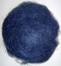 Sisalfaser blau - ca.50gr
