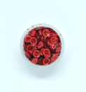 Hologramm Pailletten gewölbt Ø 6mm, 6 Gramm - kirsch