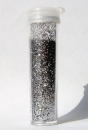 Brillant Glitter/Polyester Glitter in Streudose - silber
