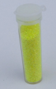Brillant Glitter/Polyester Glitter in Streudose - gelb irisierend