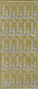 Sticker 'Joyeuses fêtes' - gold