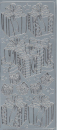 Sticker Geschenke - silber