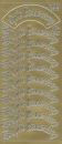 Sticker Gute Besserung groß - gold