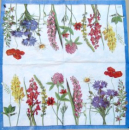 Serviette Midsummer white