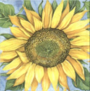 Serviette Sonnenblume