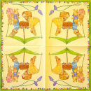 Servietten Easter Party