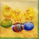 Servietten Cha Cha Chicks yellow
