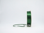 Doppelsatinband 3 mm - grün - 1 Meter