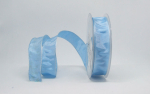 Uniband 25mm - pastellblau - 1 Meter