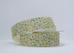 Schnittband Gänseblümchen - gelb - 1 Meter