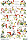 3D-Bogen - A4Marianne Design AK 0046Eline's Snowfriends 1