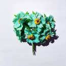 Deko-Blüten Anemone, mint - 6 Stück