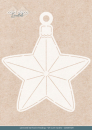 Kartenschablone Stern