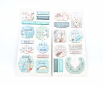 3D Die-Cut Toppers - Watercolour Christmas - 23tlg.