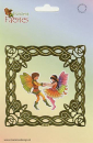 Schablone Franciens Faeries - Rahmen