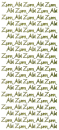 Sticker Zum Abi - gold <br> 1 Bogen 10x23 cm