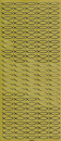 Spiegelsticker Ichthy - Fische 2cm - gold  <br> 1 Bogen 10x24 cm
