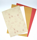 Baumwollpapier-Set - Winter