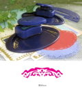 Ovalstanzer/Zierdeckchenstanzer mit Schnittschablone - Ribbon