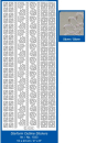 Sticker Ecken + Rand - 1033 - silber