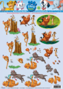 3D Etappen-Bogen Disney 'Animal Friends' Nr. 9