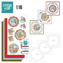 Kartenbastelset Stitch and Do Nr. 116 - Sweet Winter Animals