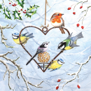 Serviette Heart Shaped Feeder