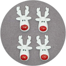 Streuteile Rentiere - 4 Stück