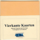 4 Quadratische Karten mit Umschlag - 08 Melone