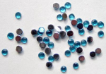 Acryl-Strasssteine rund Ø 3 mm, aquablau - ca. 300 Stück